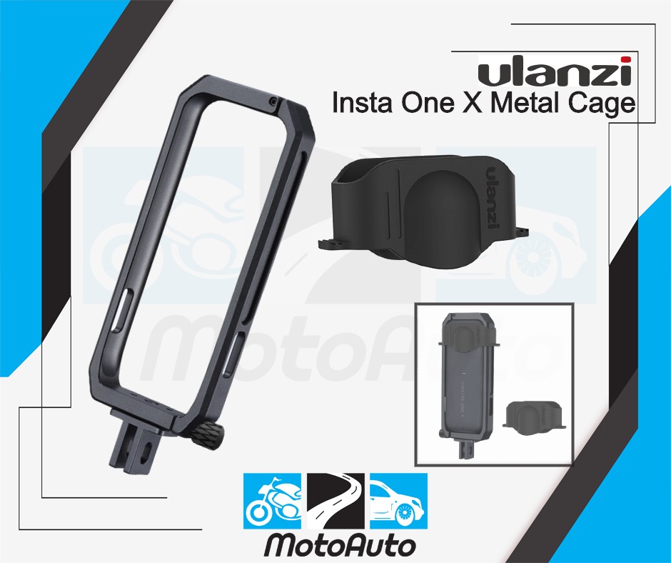 Ulanzi Metal Protective Cage Frame for Insta 360 One X with Camera ...