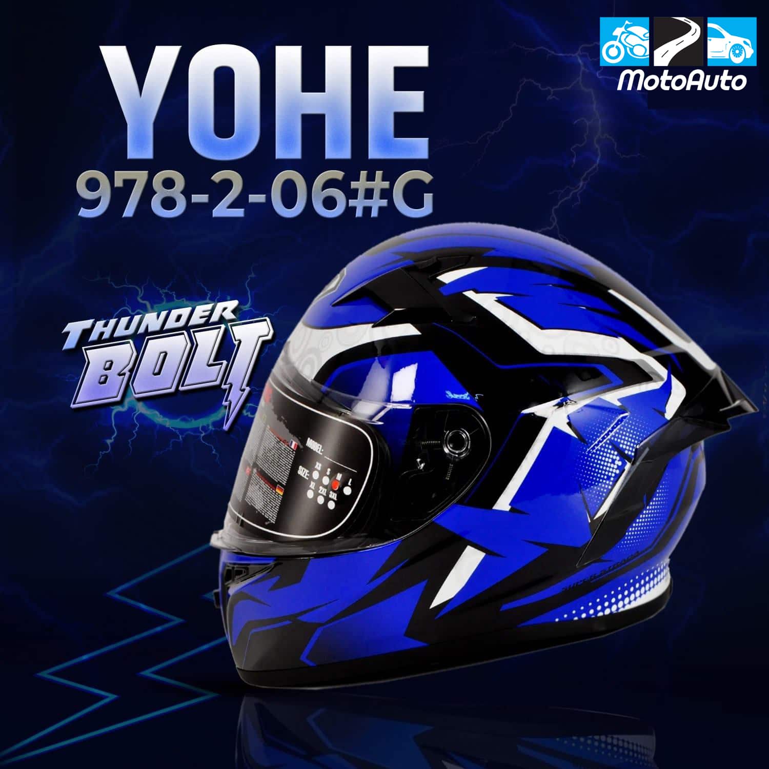 Helm yohe hot sale full face