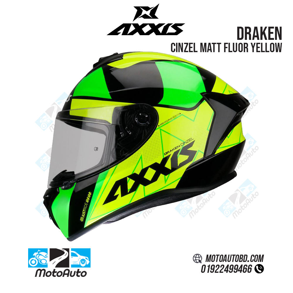 axxis draken helmet visor