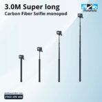 Telesin 3.0M Super long Carbon Fiber Selfie