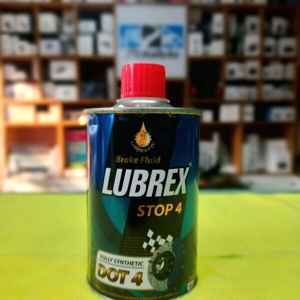 LUBREX STOP DOT 4 BRAKE FLUID 250ML