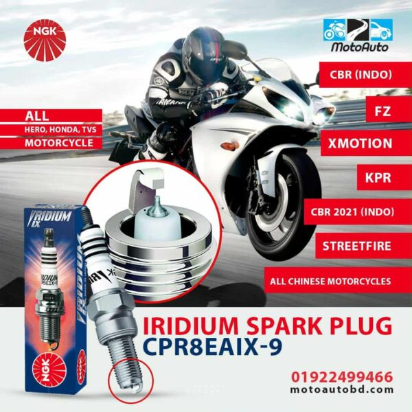 NGK CPR8EAIX-9 Iridium Spark Plug