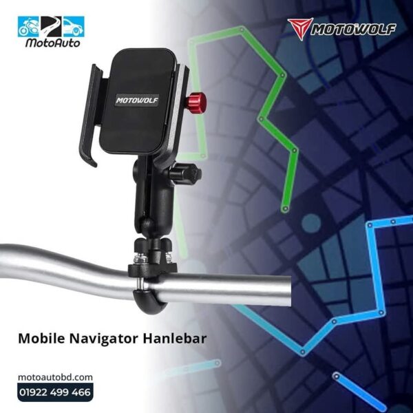 Motowolf Mobile Navigator Handlebar