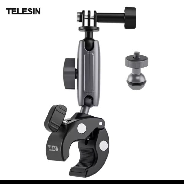 TELESIN Aluminum Alloy Universal Handlebar Mount