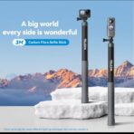 Telesin 3.0M Super long Carbon Fiber Selfie - Image 3
