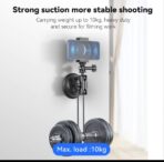 TELESIN Suction Cup for Action camera with phone clip - Image 8
