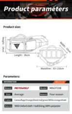 Motowolf Rider Waist Bag - Image 4