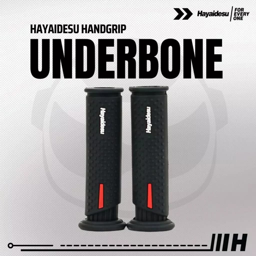 2026/02/1000118140.jpg 𝐇𝐀𝐘𝐀𝐈𝐃𝐄𝐒𝐔 "UNDERBONE" V1 Universal Motorcycle Hand Grip - Image 1