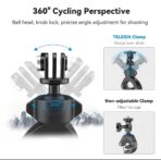 TELESIN Handlebar/looking Glass Clamp - Image 3