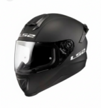 LS2 FF802 Flash Solid Matt Black