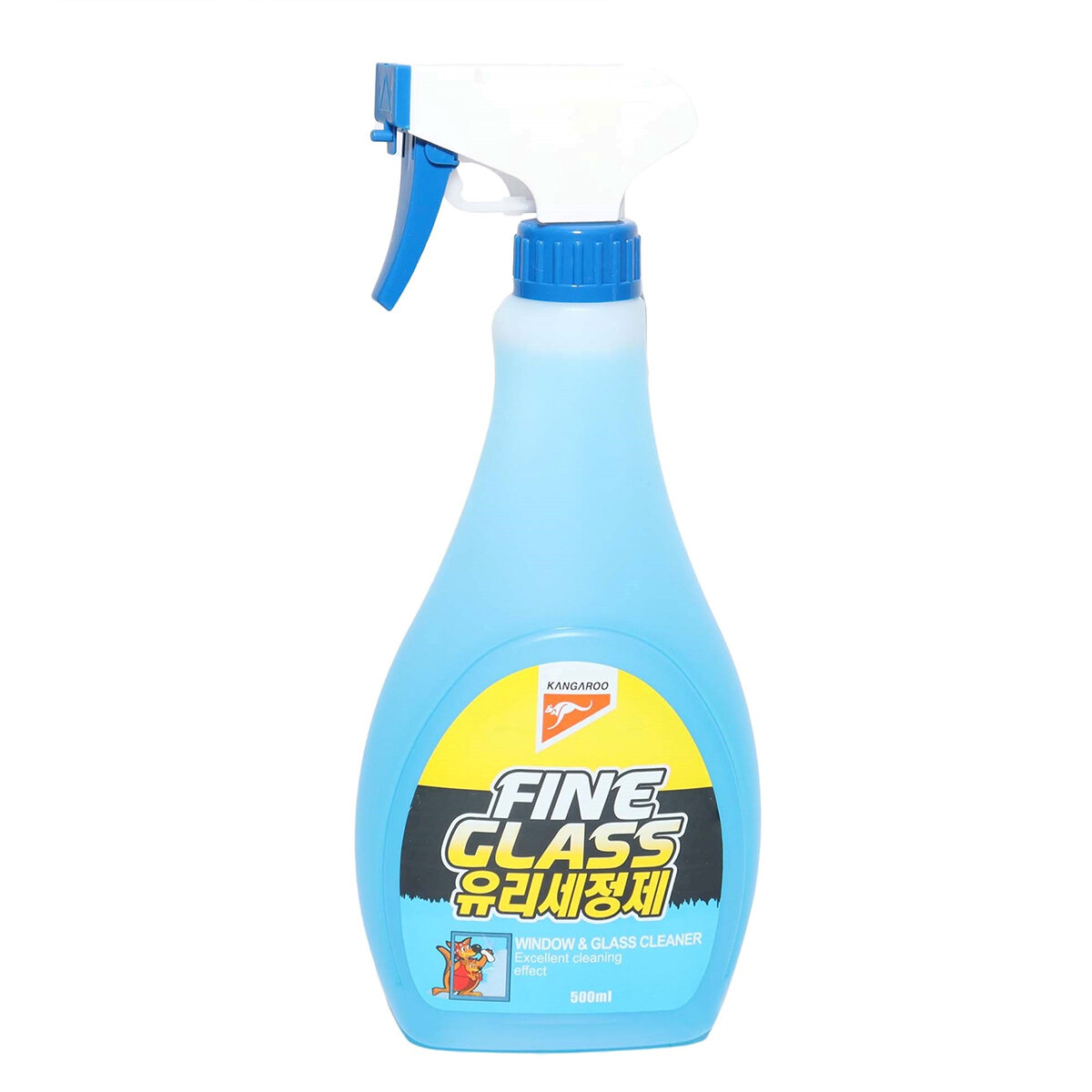 143f320048fdcca6a88ddc467ad2c92f KANGAROO- FINE GLASS (WINDOW AND GLASS CLEANER) 500ML - Image 1