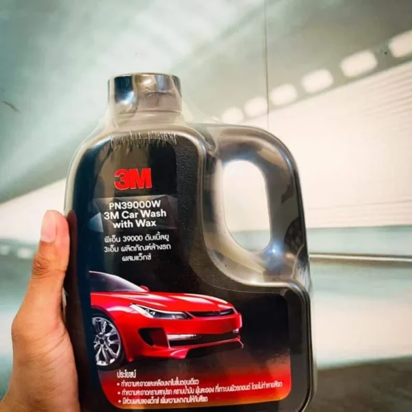 3M CAR WASH WITH WAX SHAMPOO 1L