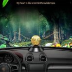 Car Gorgeous Solar Wings Air Freshener for Vehicle Interior Decoration-Car Diffuser for Car Home and Office - Image 8