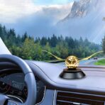 Car Gorgeous Solar Wings Air Freshener for Vehicle Interior Decoration-Car Diffuser for Car Home and Office - Image 4