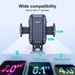 JOYROOM JR-ZS285 Angle-adjustable Car Phone Holder Strong Suction Mobile Phone Clamp Mount for Dashboard - Image 3