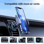 JOYROOM JR-ZS285 Angle-adjustable Car Phone Holder Strong Suction Mobile Phone Clamp Mount for Dashboard - Image 6