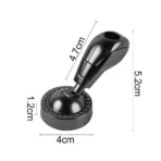 Push Start Button Cover Car Accessories Push to Start Button Cover Compact Premium Interior Decor Engine Start Stop Button Cover - Image 2