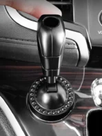 Push Start Button Cover Car Accessories Push to Start Button Cover Compact Premium Interior Decor Engine Start Stop Button Cover - Image 3